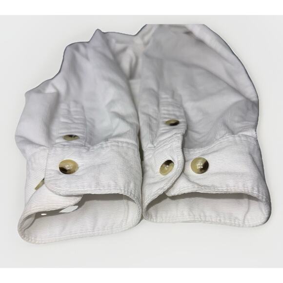 Lot Of 2 Quacker Factory LG Corduroy Shirt Button Embroidered Holiday Christmas - Picture 11 of 14